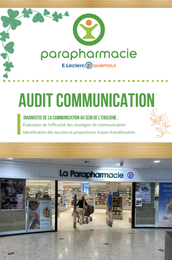 Audit parapharmacie