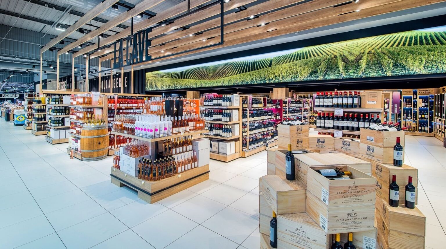E. Leclerc quimperlé - rayon cave