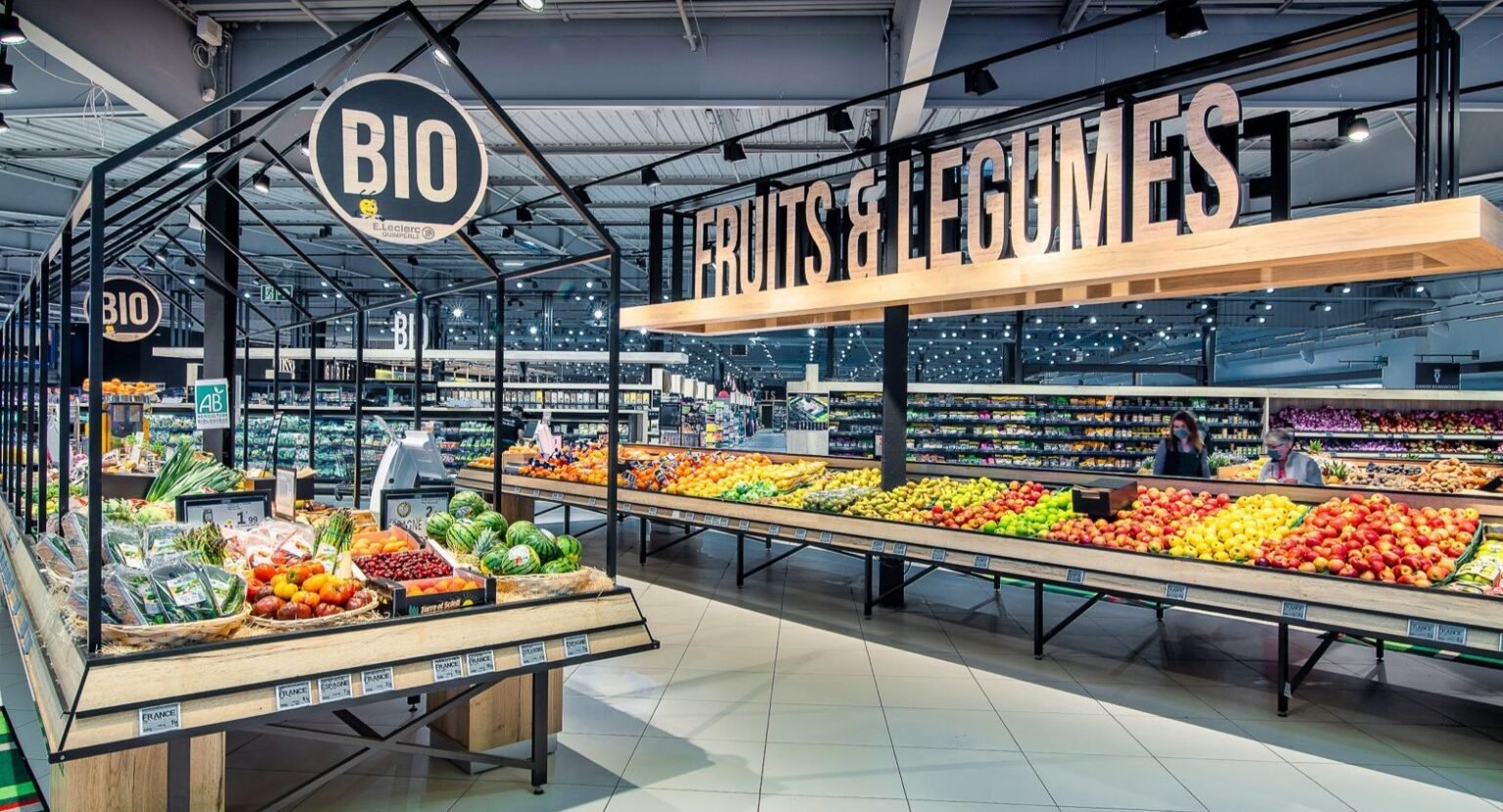 E. Leclerc quimperlé - rayon fruit&légumes